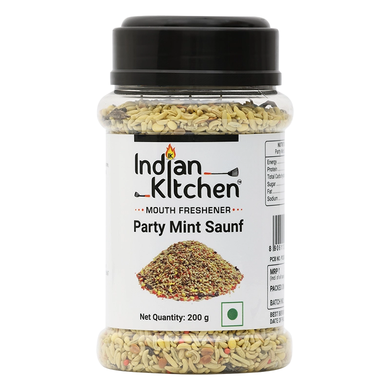 Indian Kitchen Party Mint Saunf 200g Indian Kitchen Party Mint Saunf 200g - Indian Kitchen